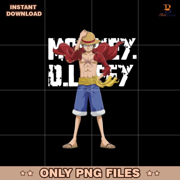 One Piece Monkey D Luffy Anime Character Png