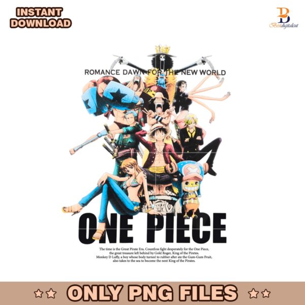 One Piece Romance Dawn For The New World Straw Hat Pirates PNG