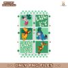 Pooh  And Friends Patricks Day Lucky Bear PNG