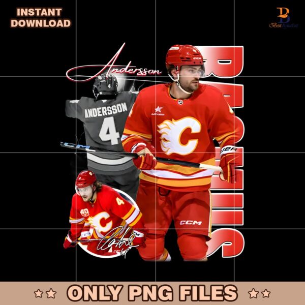 Rasmus Andersson Calgary Flames Nhl Players PNG
