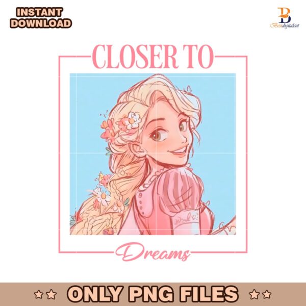 Retro Comfort Color Closer To Dreams Disney Tangled PNG