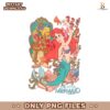 Retro Disney The Little Mermaid Ariel PNG