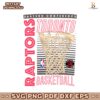 Retro Eastern Conference Toronto Raptors Basketball SVG