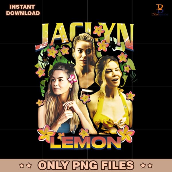 Retro Jaclyn Lemon PNG