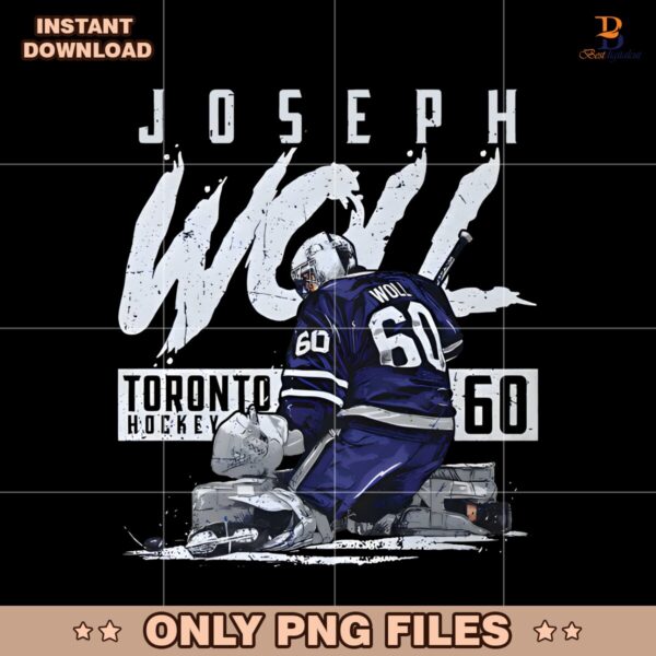 Retro Joseph Woll 60 Toronto Maple Leafs PNG