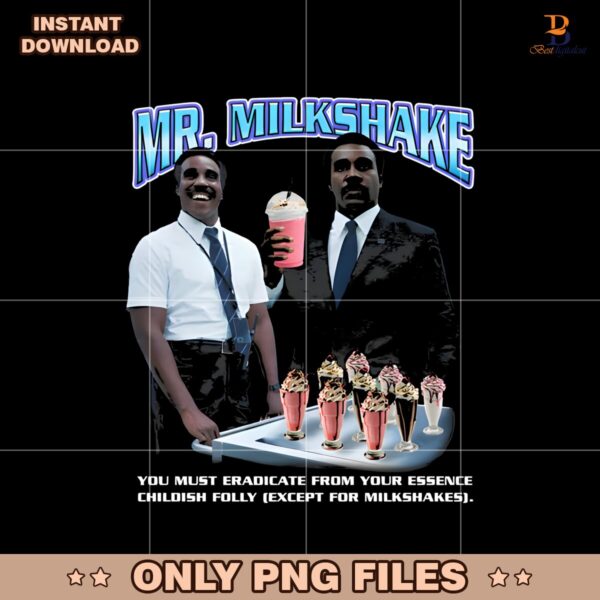Retro Mr Milkshake Severance Apple Tv Series PNG
