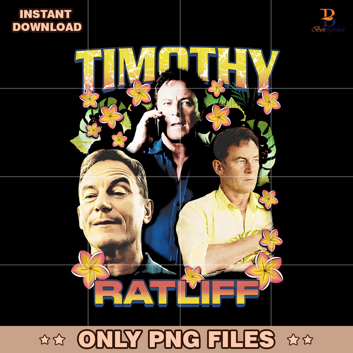 Retro Timothy Ratliff The White Lotus PNG
