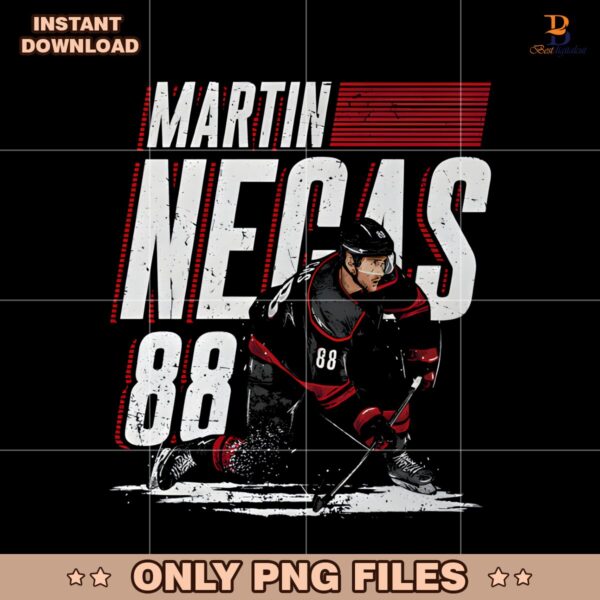 Retro Vintage Martin Necas 88 Colorado Avalanche PNG