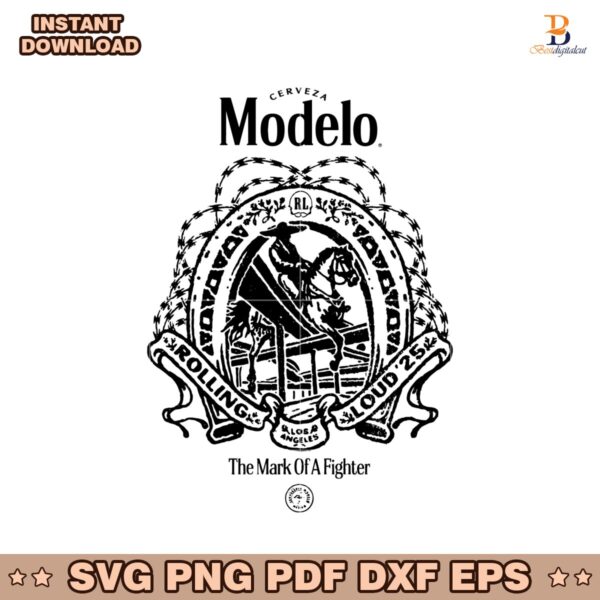 Rl X Modelo La 25 Concrete Cowboy SVG