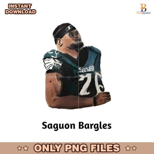 Saguon Bargles Philadelphia Eagles Saquon Barkley Parody PNG