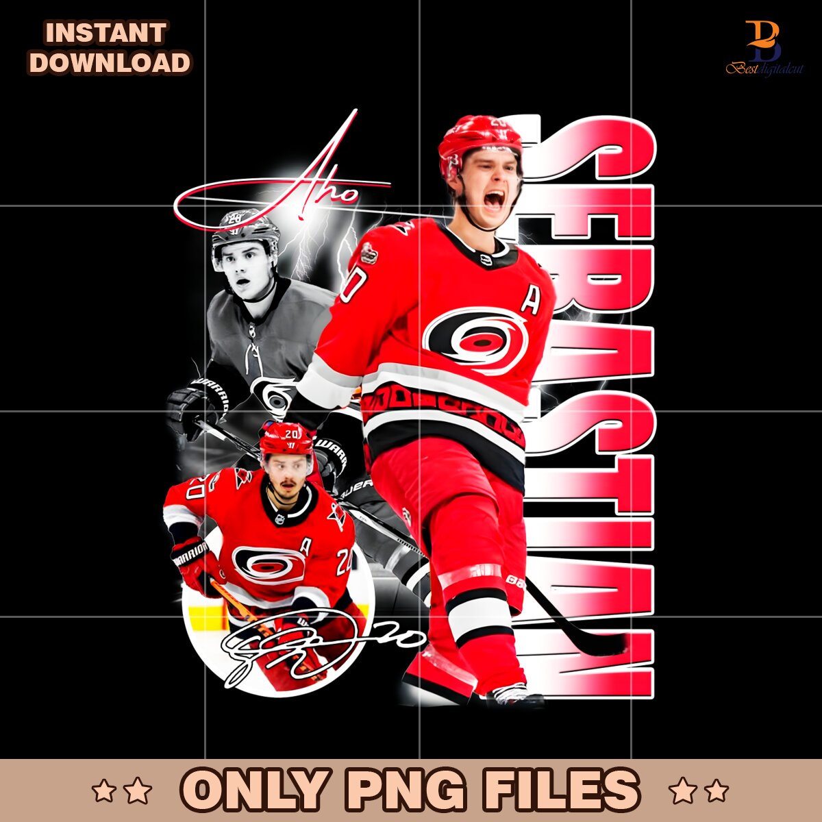 Sebastian Aho Carolina Hurricanes Nhl Players PNG