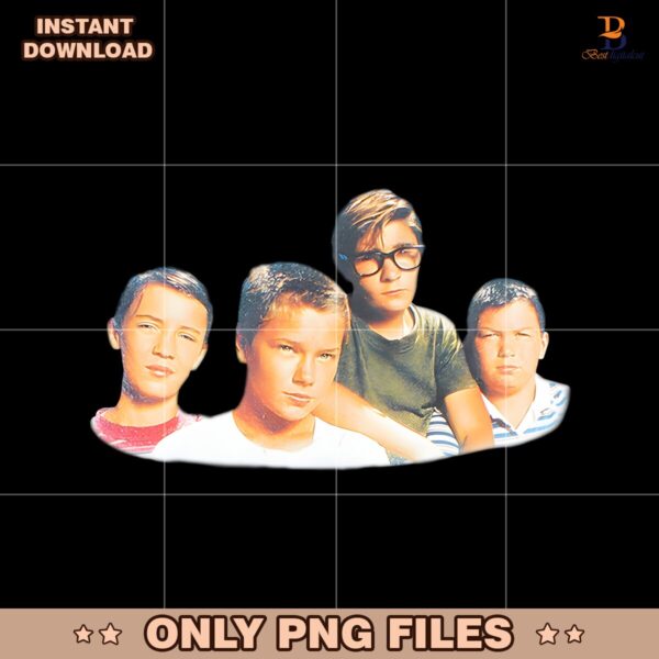 Stand By Me Coming Of Age Adventure 1986 PNG