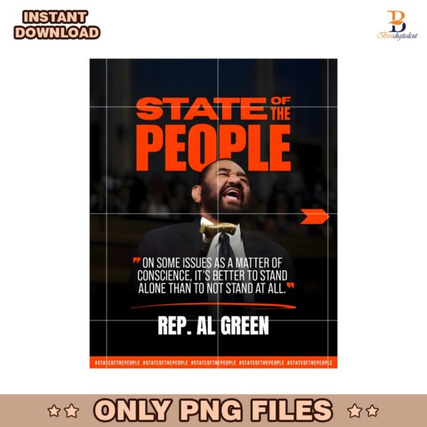 State Of The People Rep Al Green PNG