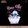 Stitch Rinse Off Your Trouble With Some Bubble PNG
