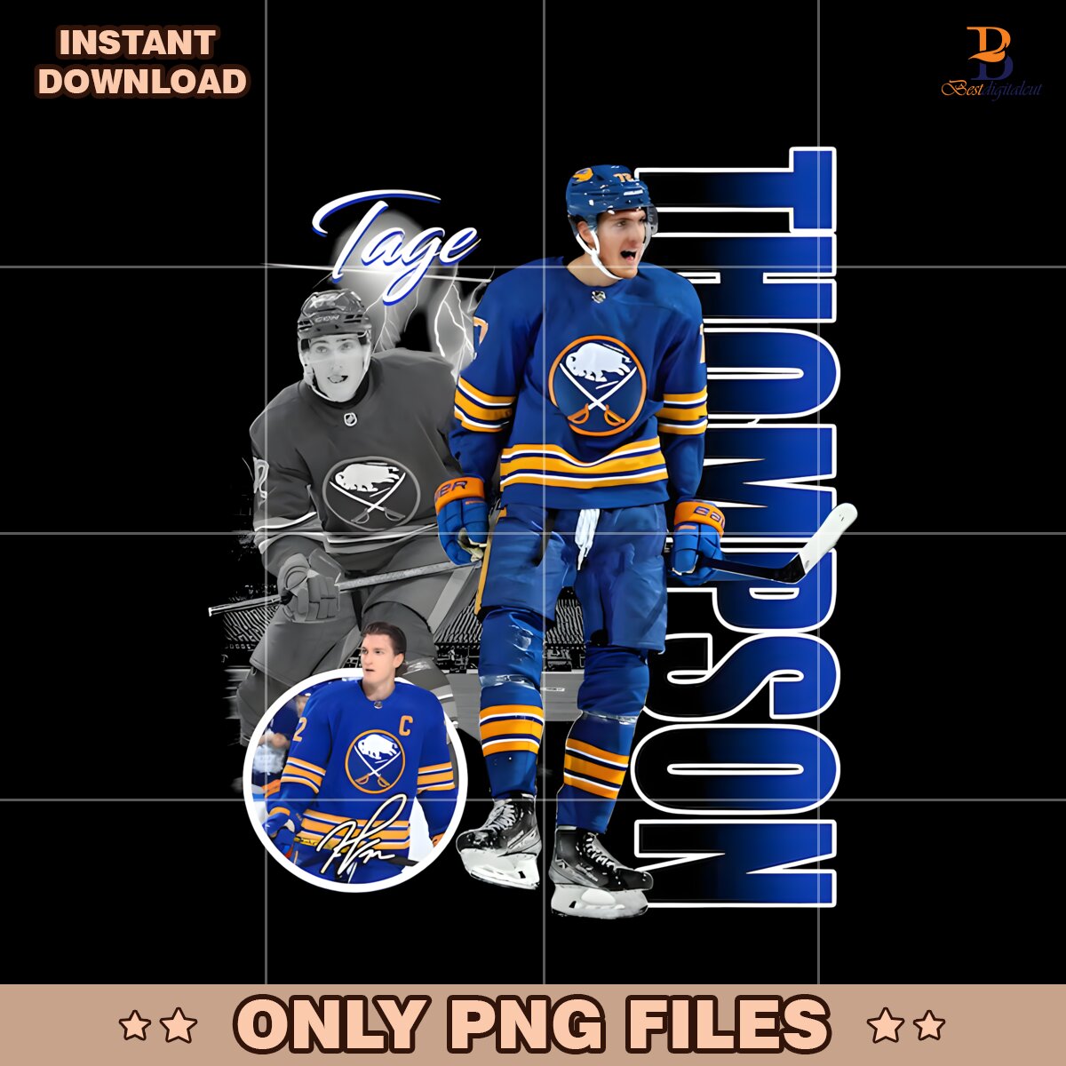 Tage Thompson Buffalo Sabres Nhl Players PNG
