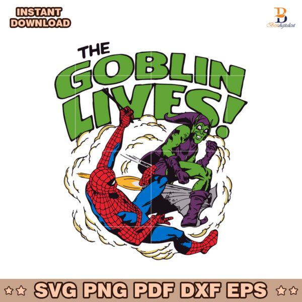 The Goblin Lives Youth Spider Man Marvel Comics SVG