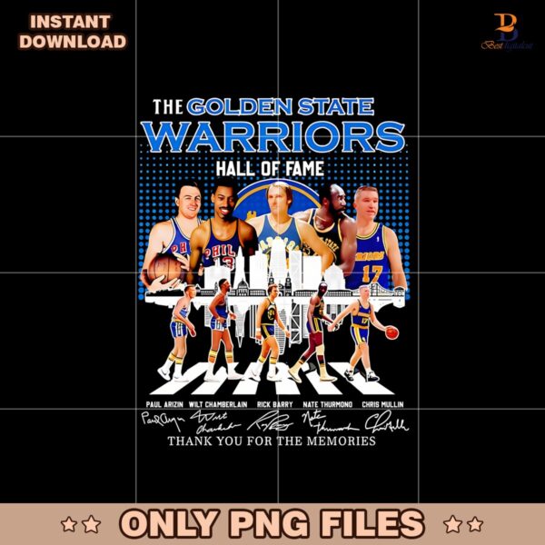 The Golden State Warriors Hall of Fame Players Road Png
