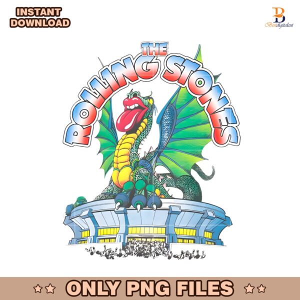 The Rolling Stones 1981 Tour Dragon Live In Concert PNG