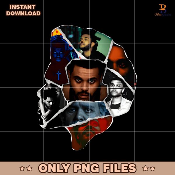The Weeknd Albums Head PNG