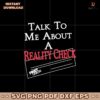 The White Lotus Talk to Me About A Reality Check Svg