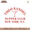 Theo Kandel The Supper Club SVG