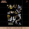Vintage Cartoon Cute Disney Dog Collection Dog Lover PNG