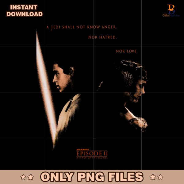 Vintage Disney Star Wars Episode Ii Attack Of The Clones PNG