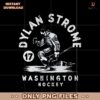 Vintage Dylan Strome 17 Washington Hockey PNG