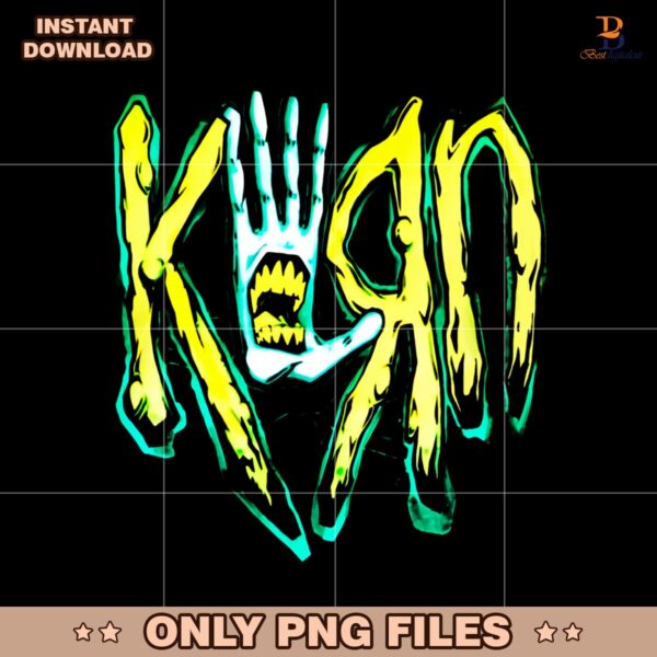 Vintage Korn Band PNG