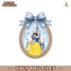 Vintage Princess Castle Cartoon Character PNG