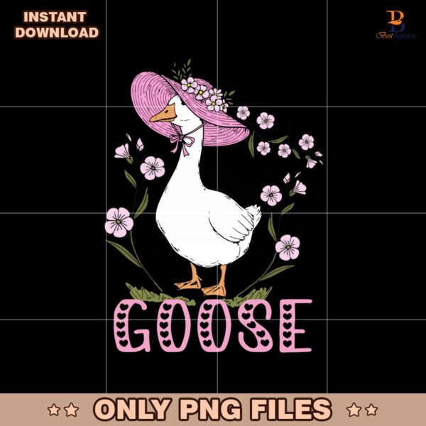 Wildflower Mama Goose PNG