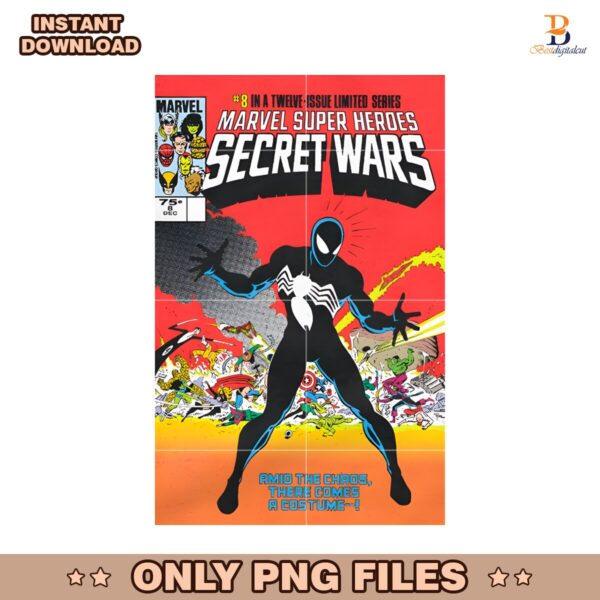 Youth Secret Wars Issue 8 Venom Marvel Comic Books PNG