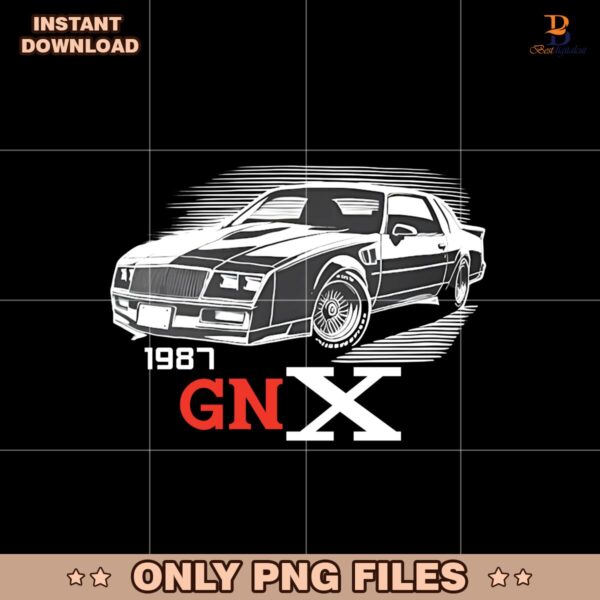 1987 GNX Grand National Experimental Png
