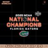 2025 Ncaa National Champions Florida Gators SVG