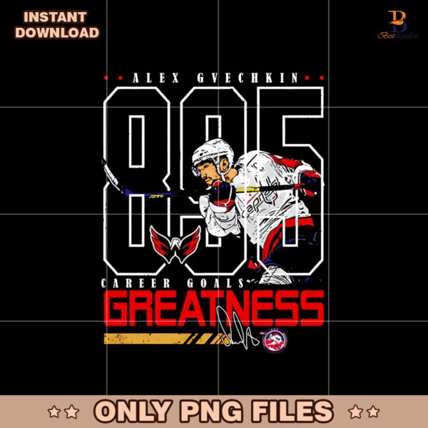 Alex Ovechkin 895 Career Goals Washington Capitals Png