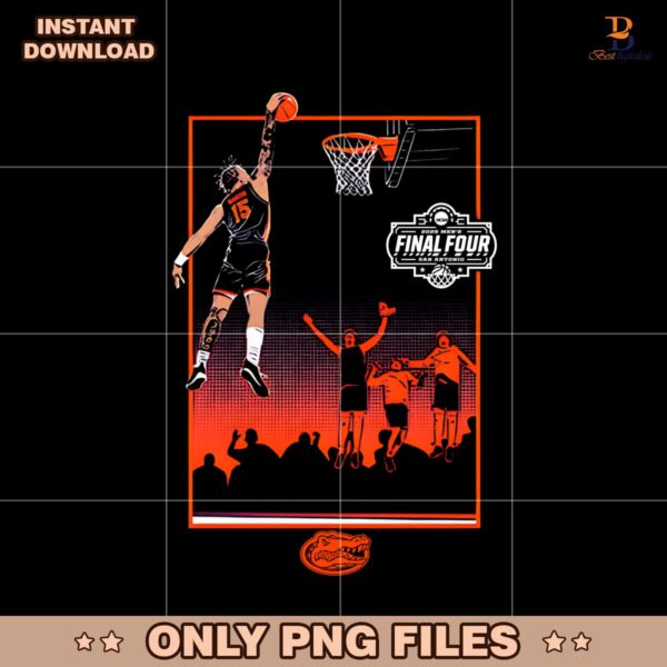 Alijah Martin Dunk Florida Gators Basketball PNG