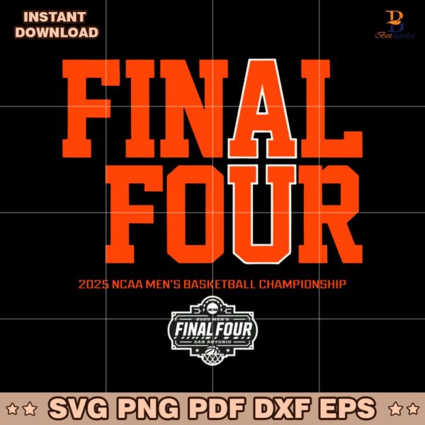 Au Final Four Auburn Tigers 2025 Ncaa Mens Basketball SVG
