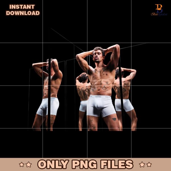 Bad Bunny In New Icon Cotton Stretch Fashion Png