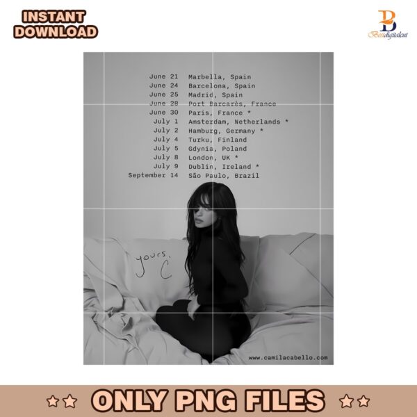 Camila Cabello Announces Yours C Tour For Summer Png