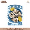 Certified Oyster Tester Lemon PNG Sublimation