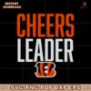 Cheers Leader Cincinnati Bengals Football SVG