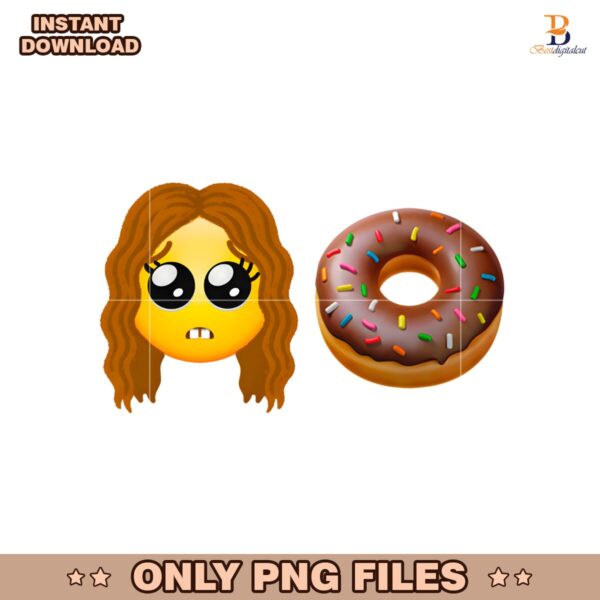 Chelsea Donut Emoji Parody The White Lotus PNG