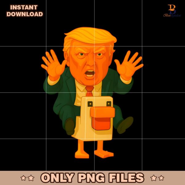 Chicken Jockey Minecraft Trump Version Anti Trump PNG