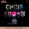 Chris Brown 1111 Tour 2025 PNG Sublimation