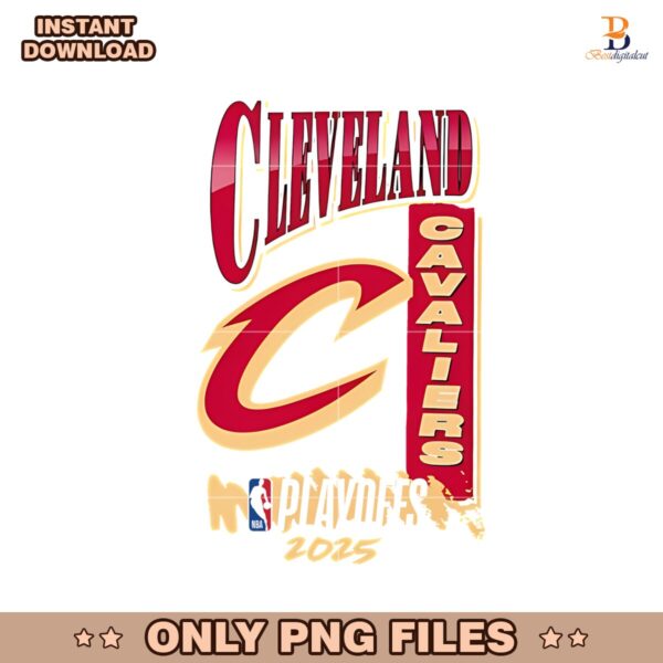 Cleveland Cavaliers 2025 NBA Playoffs Hype Png