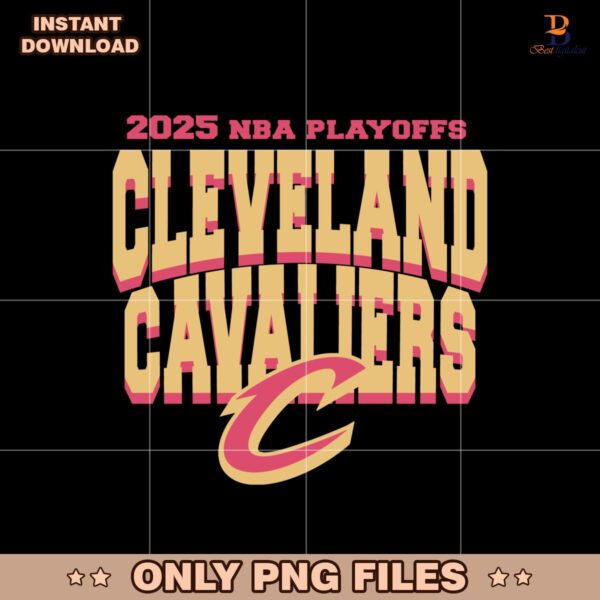 Cleveland Cavaliers 2025 NBA Playoffs Script Png