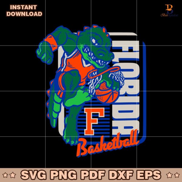 Comfort Color Florida Gators Mascot Dunk SVG