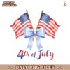 Coquette Usa 4Th Of July America Girly PNG