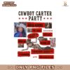Cowboy Carter Party Brooklyn NY Show Apr 19 2025 Png