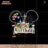 Custom Disney Birthday Girl Mickey Minnie Png
